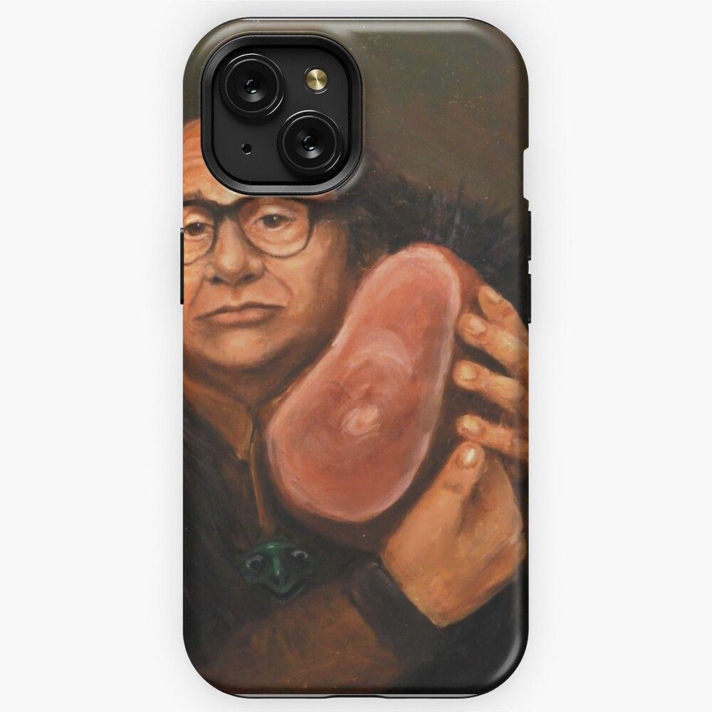 Danny Devito And His Beloved Ham Iphone Case